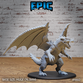 Bipedal Dragon 3D-printed model
